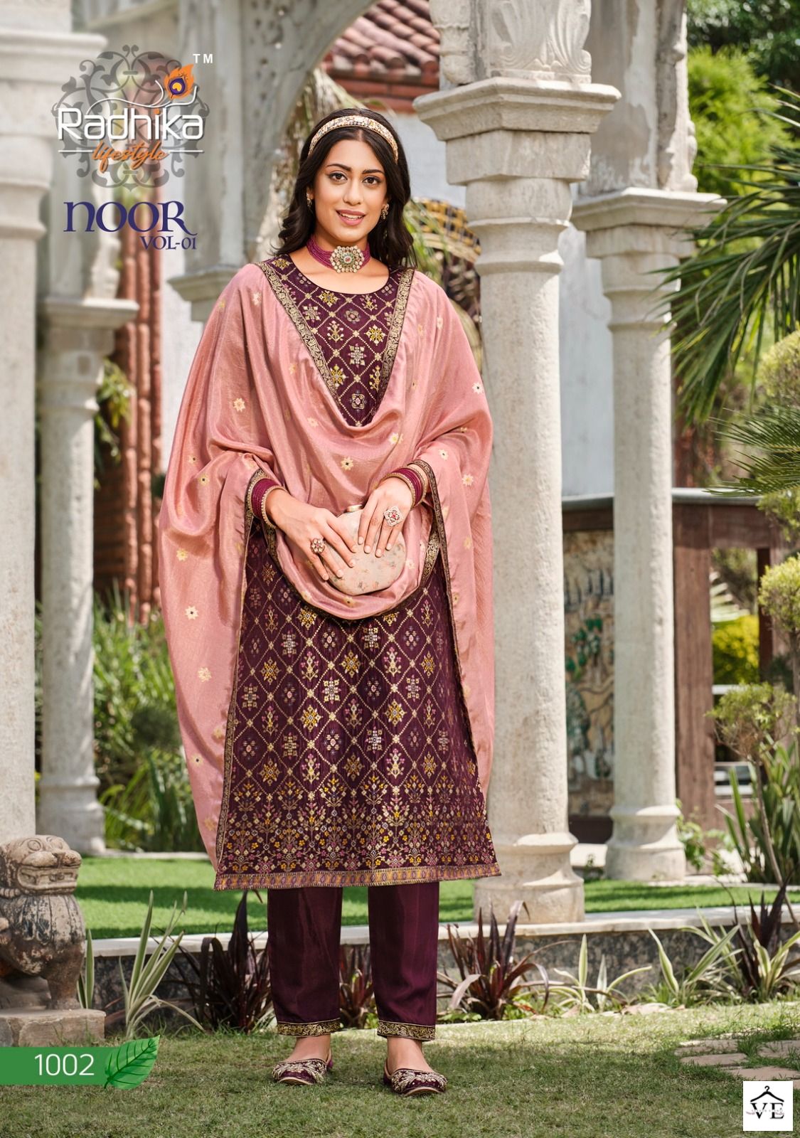 Radhika Lifestyle Noor Vol 1 Pure Dola Silk Wholesale Readymade Salwar Suit Catalog — Wholesale Salwar Suits, MPA wholesale from Surat - Gallery Image 2