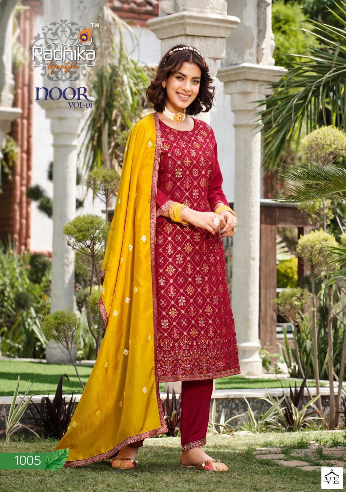 Radhika Lifestyle Noor Vol 1 Pure Dola Silk Wholesale Readymade Salwar Suit Catalog — Wholesale Salwar Suits, MPA wholesale from Surat - Gallery Image 5