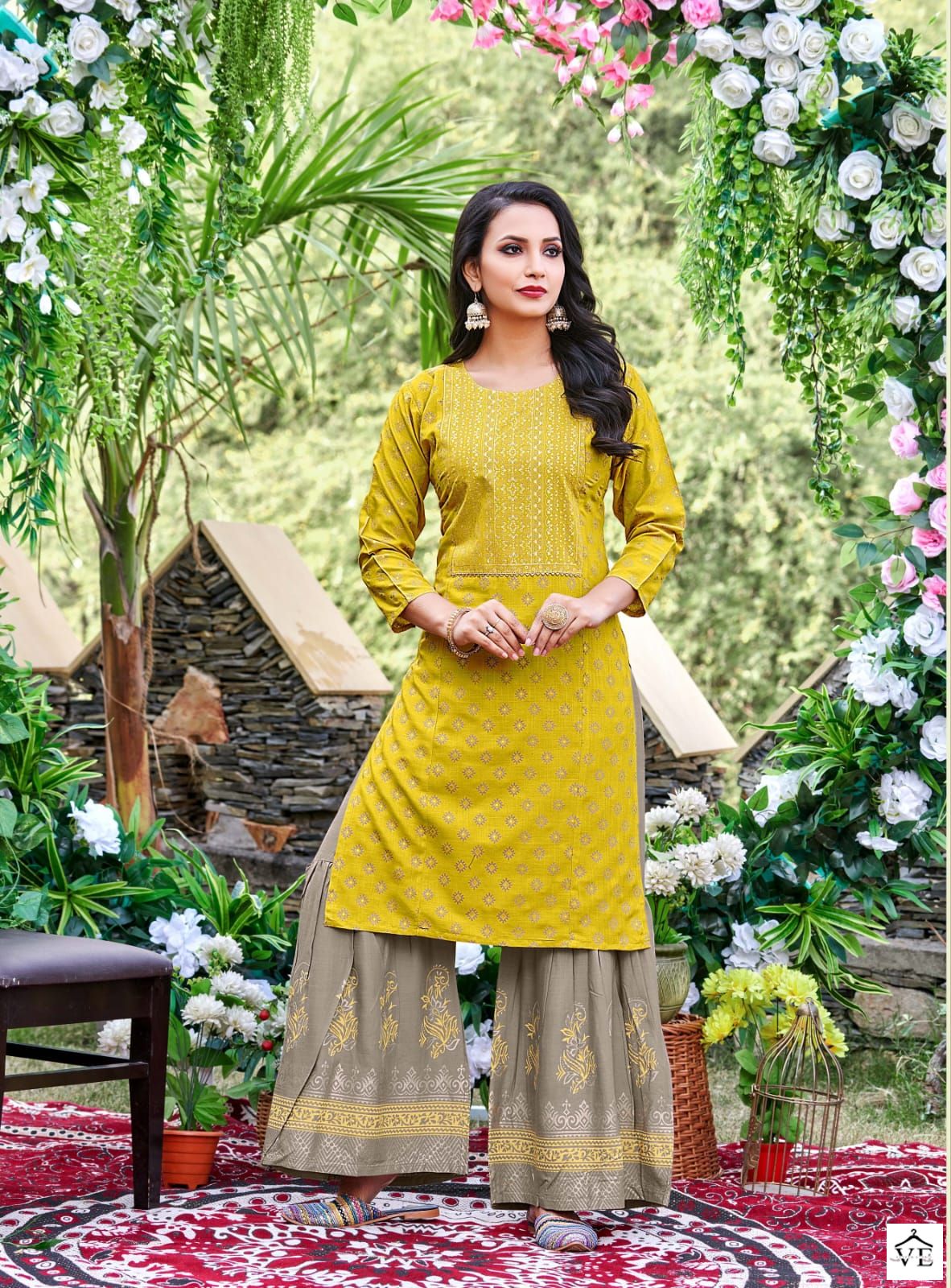 Tips & Tops Olio Vol 02 Heavy Rayon Wholesale Kurti With Pant Catalog — Wholesale Kurtis, MPA wholesale from Surat - Gallery Image 3