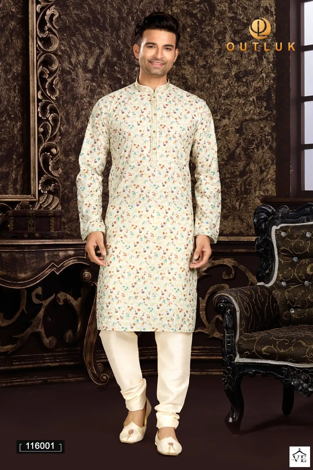 Outlook Vol 116 Cotton Wholesale Kurta Pajama Catalog — Singles, MPA wholesale from Surat — view 5