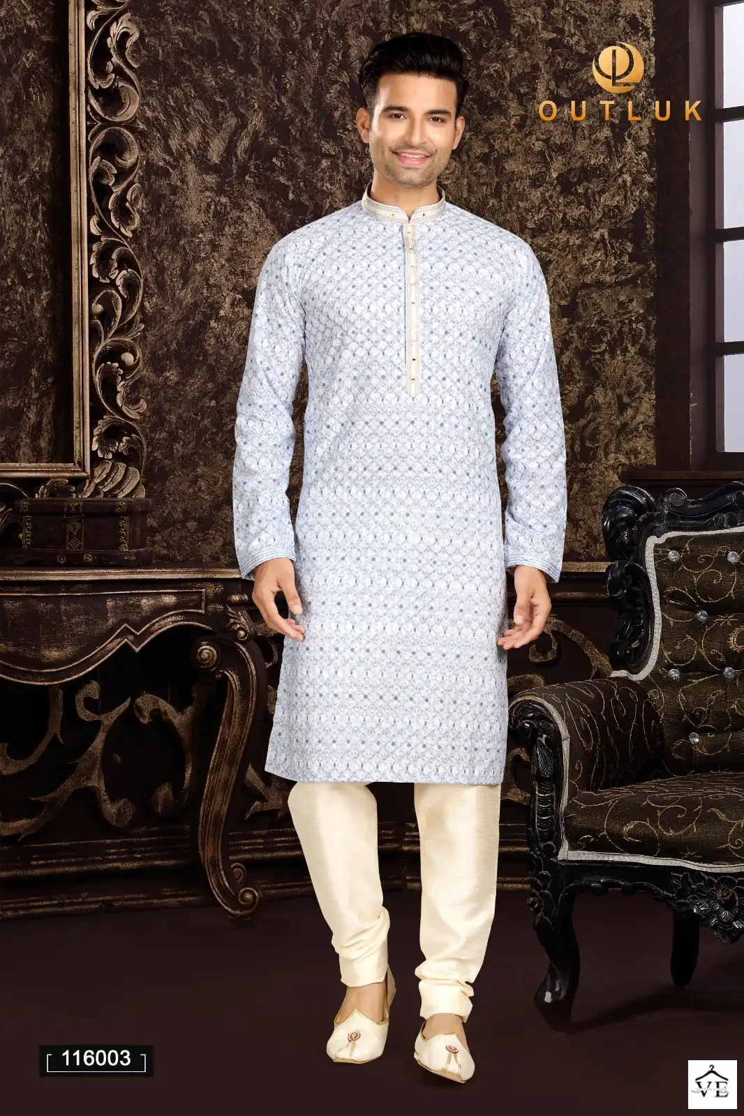 Outlook Vol 116 Cotton Wholesale Kurta Pajama Catalog — Singles, MPA wholesale from Surat — view 7