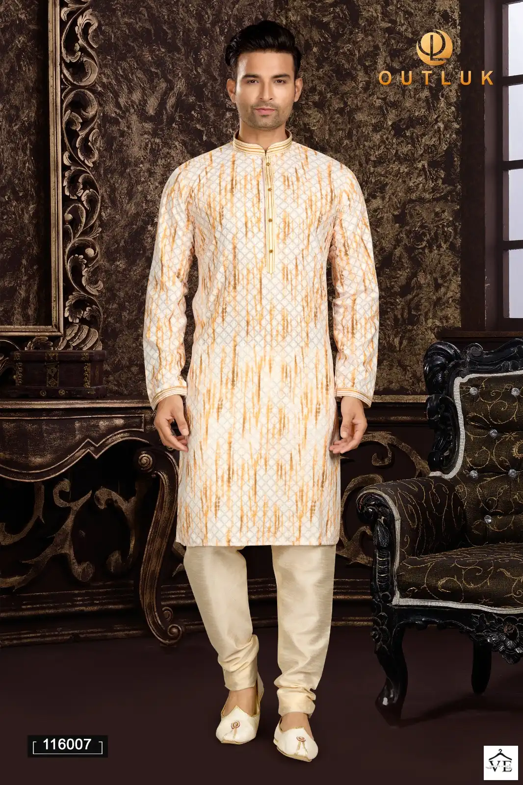 Outlook Vol 116 Cotton Wholesale Kurta Pajama Catalog — Singles, MPA wholesale from Surat — view 4