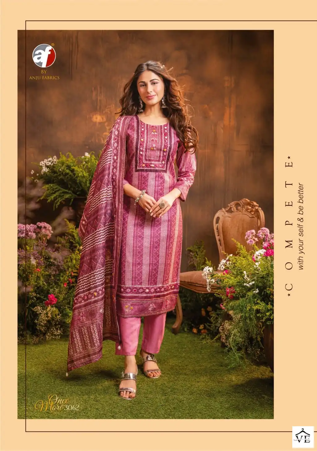 Anju Fabric Once More Vol 2 Pure Cotton Silk Wholesale Readymade Salwar Suit Catalog — Wholesale Salwar Suits, MPA wholesale from Surat - Gallery Image 2