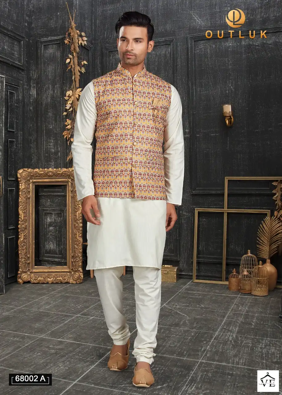 Outlook Vol 68A Cotton Wholesale Kurta Pajama Catalog - Image 5