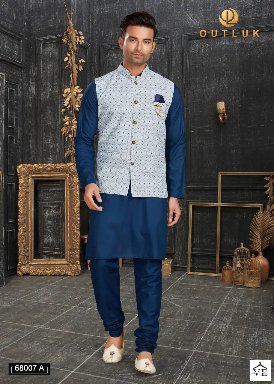 Outlook Vol 68A Cotton Wholesale Kurta Pajama Catalog - Image 14