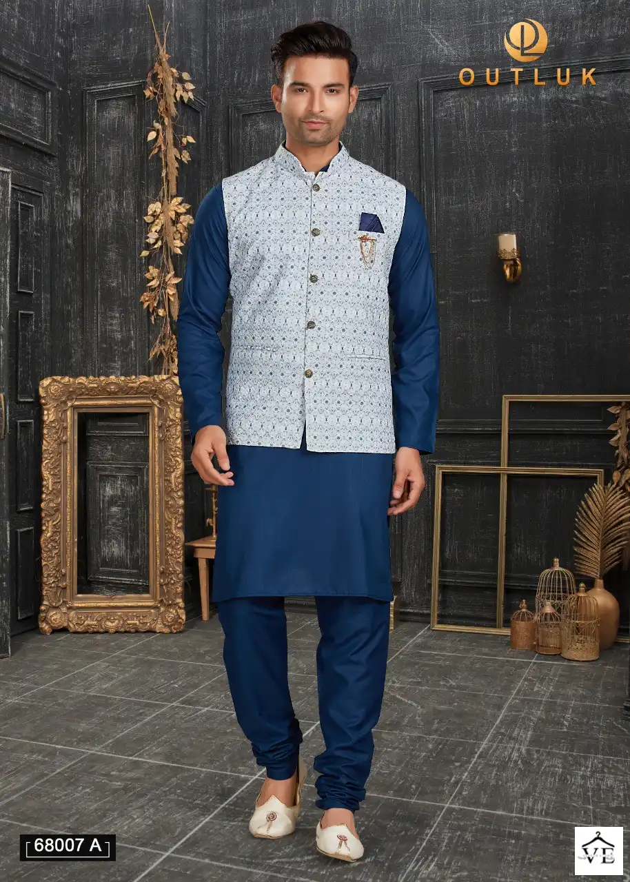Outlook Vol 68A Cotton Wholesale Kurta Pajama Catalog - Image 15