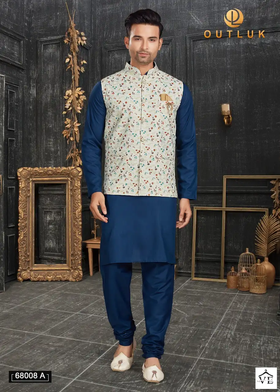 Outlook Vol 68A Cotton Wholesale Kurta Pajama Catalog - Image 16