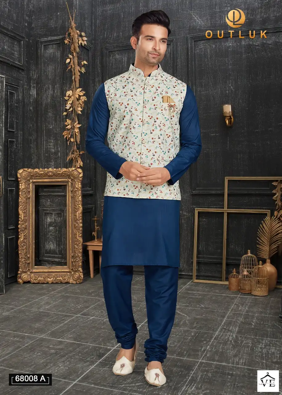 Outlook Vol 68A Cotton Wholesale Kurta Pajama Catalog - Image 17