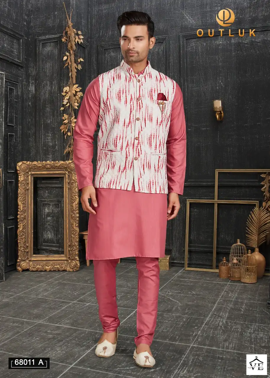 Outlook Vol 68A Cotton Wholesale Kurta Pajama Catalog - Image 20