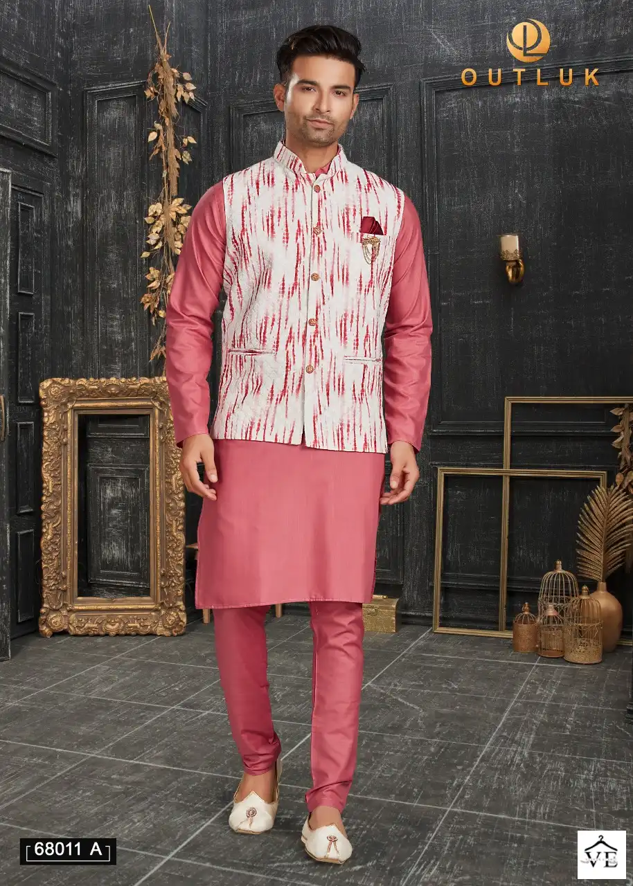 Outlook Vol 68A Cotton Wholesale Kurta Pajama Catalog - Image 21