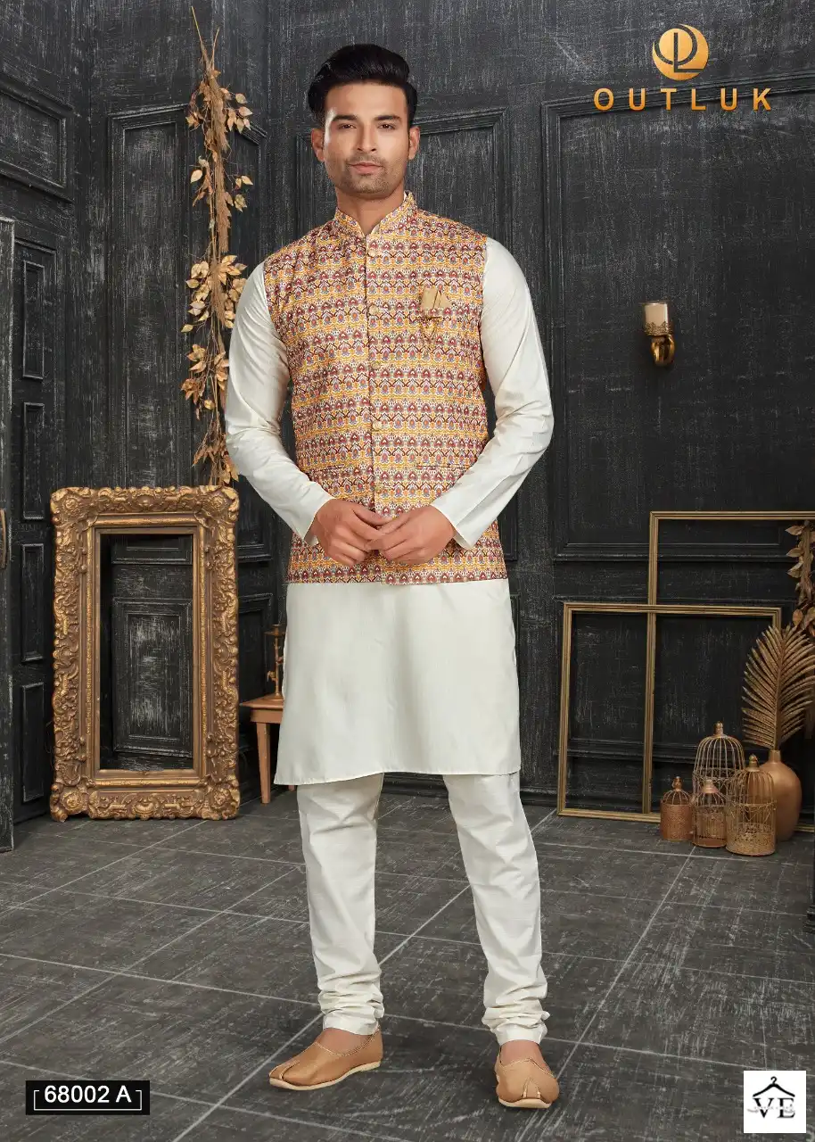 Outlook Vol 68A Cotton Wholesale Kurta Pajama Catalog - Image 6