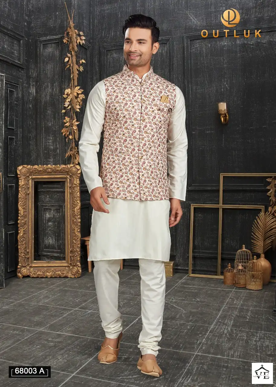 Outlook Vol 68A Cotton Wholesale Kurta Pajama Catalog - Image 8