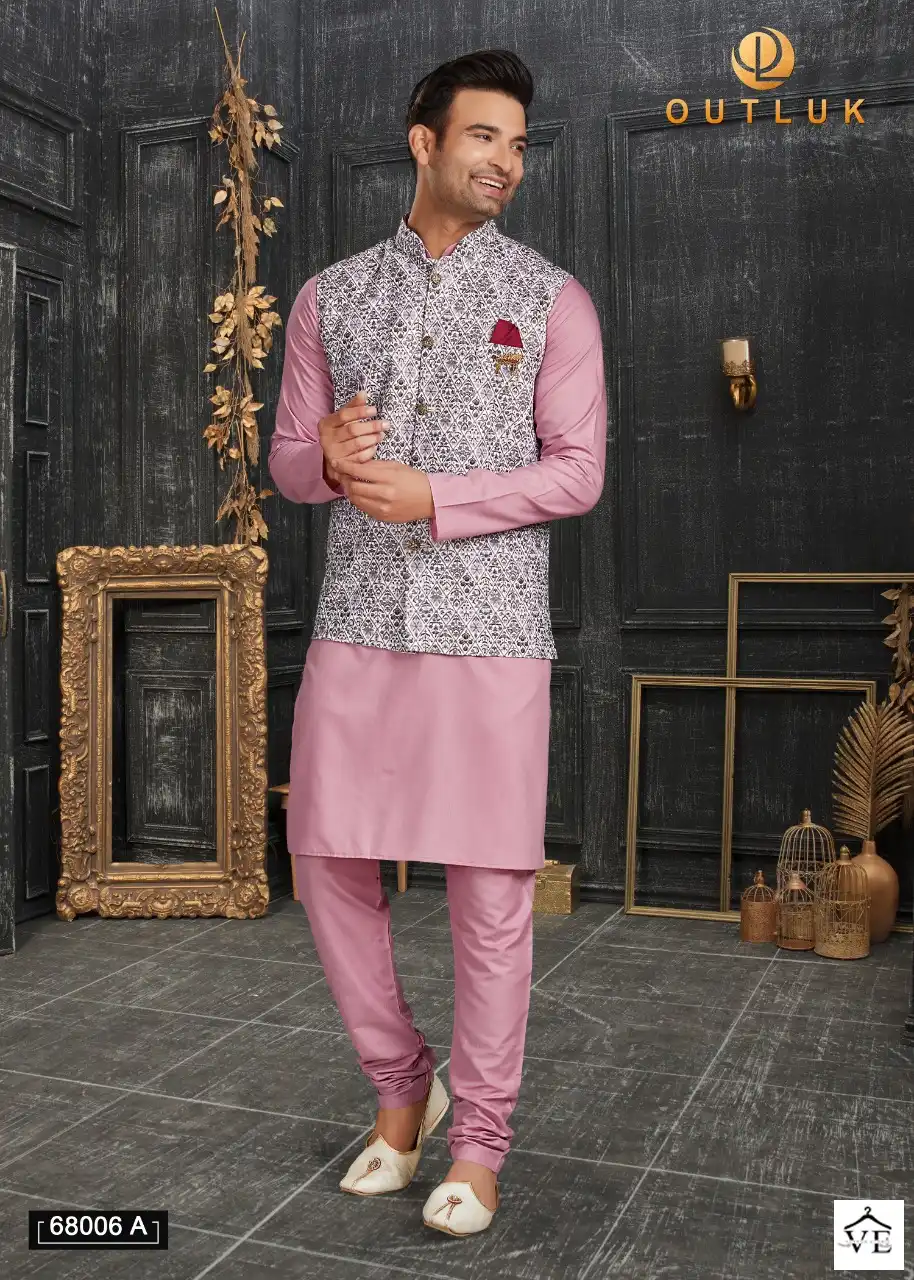 Outlook Vol 68A Cotton Wholesale Kurta Pajama Catalog - Image 11