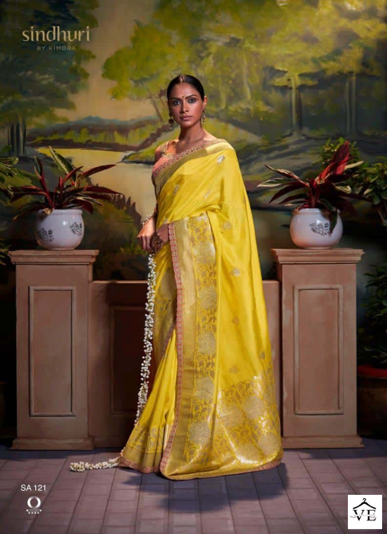 Kimora Parnika Pure Dola Silk Wholesale Sarees Catalog — Wholesale Sarees, MPA wholesale from Surat - Gallery Image 2
