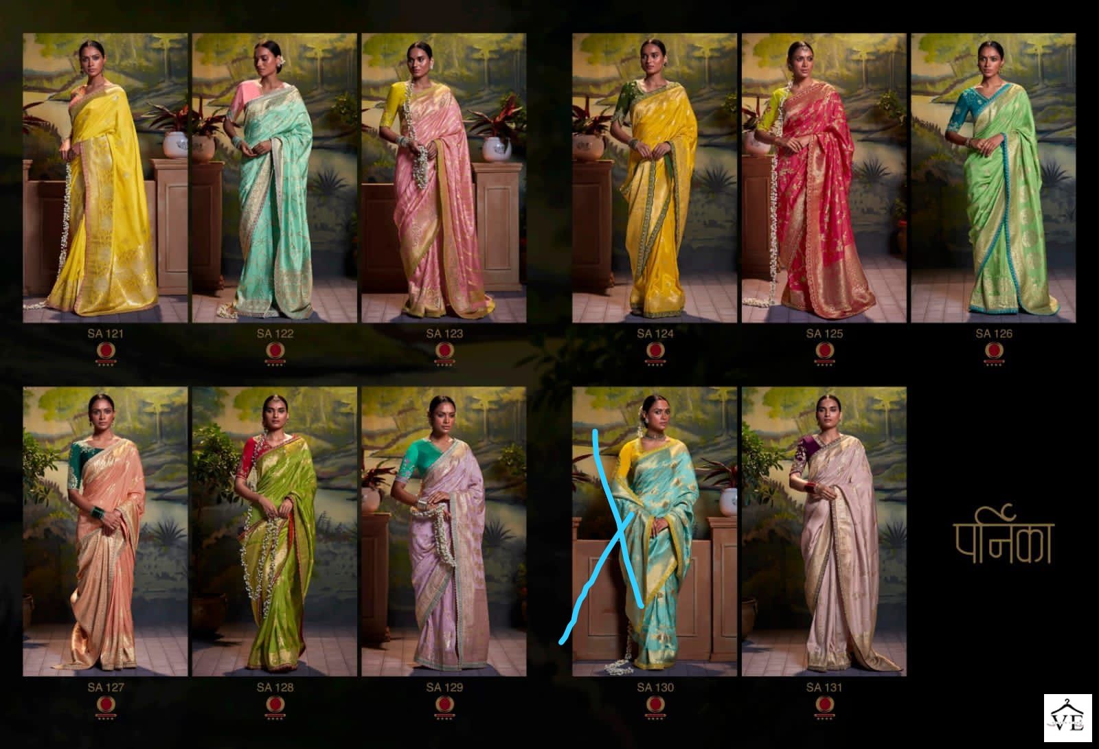 Kimora Parnika Pure Dola Silk Wholesale Sarees Catalog — Wholesale Sarees, MPA wholesale from Surat — view 10