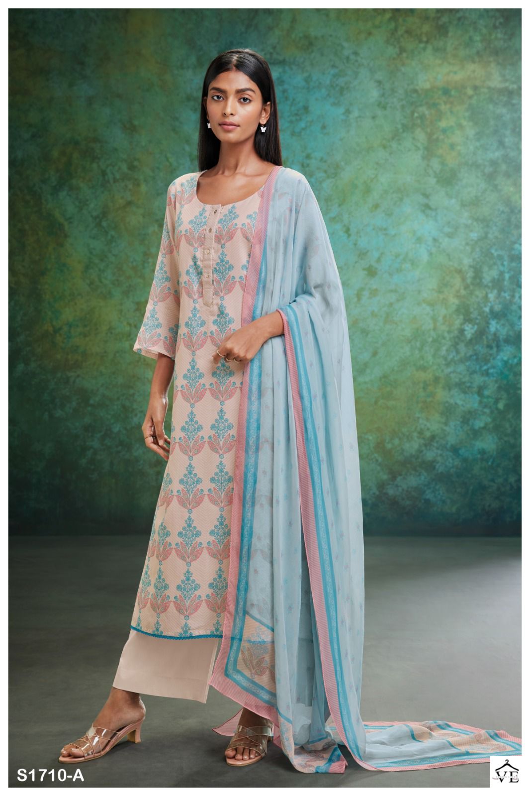 Ganga Paula 1710 Premium Cotton Wholesale Designer Salwar Suit Catalog — Wholesale Salwar Suits, MPA wholesale from Surat - Gallery Image 2