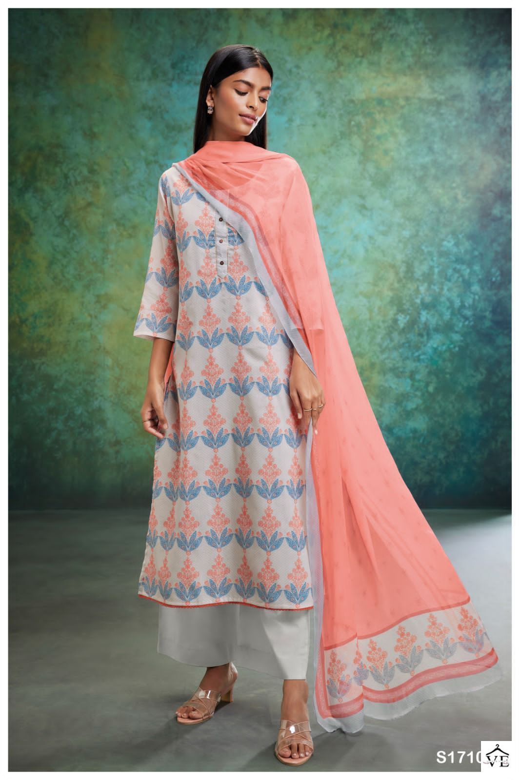 Ganga Paula 1710 Premium Cotton Wholesale Designer Salwar Suit Catalog — Wholesale Salwar Suits, MPA wholesale from Surat - Gallery Image 3
