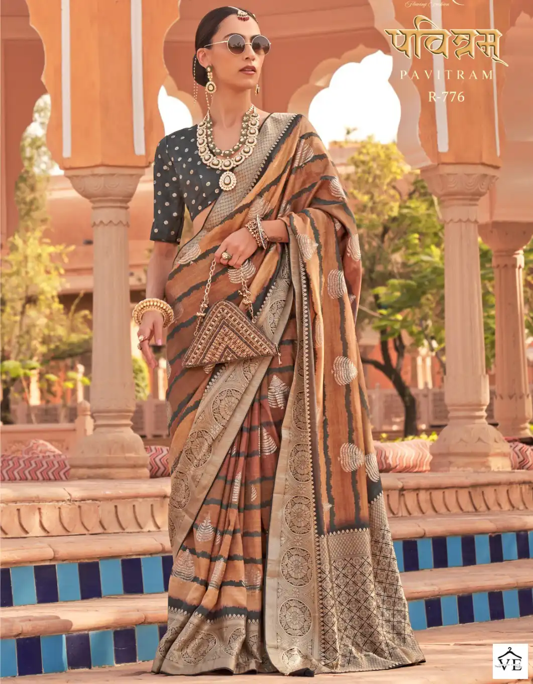 Rewaa Pavitram P.V. Silk Wholesale Saree Catalog