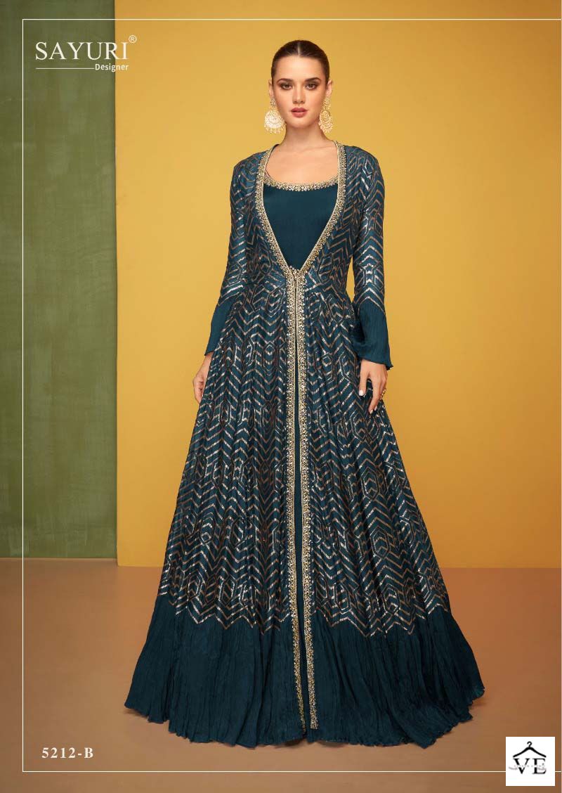 Sayuri Designer Petals Classic Premium Silk Wholesale Designer Salwar Suit Catalog — Wholesale Salwar Suits, Sayuri Designer wholesale from Surat — view 2