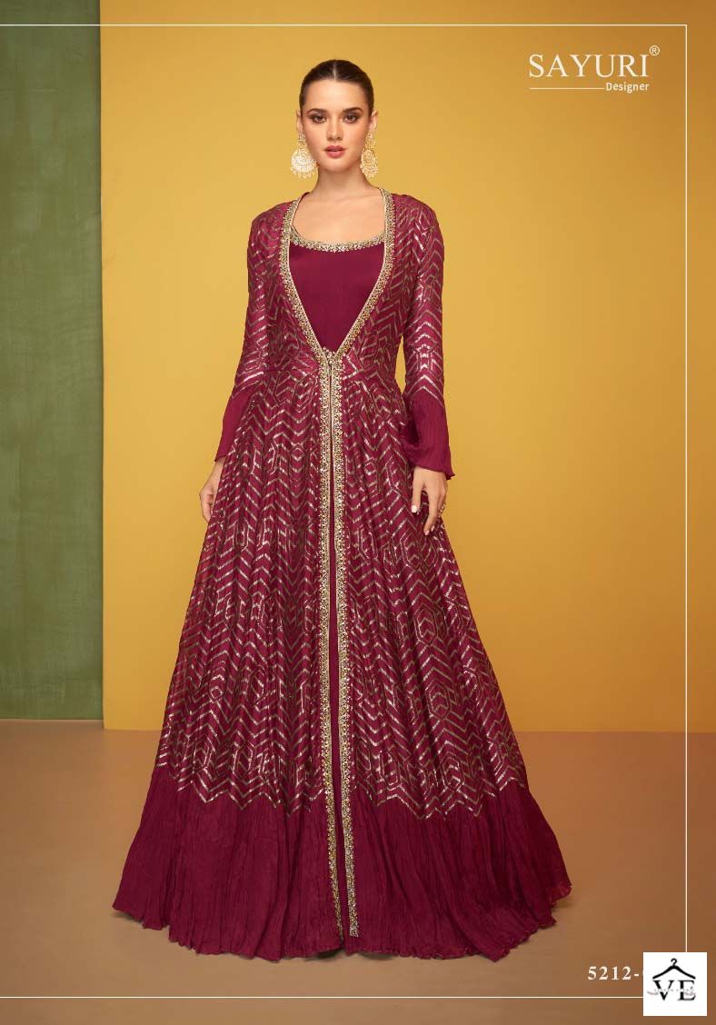 Sayuri Designer Petals Classic Premium Silk Wholesale Designer Salwar Suit Catalog — Wholesale Salwar Suits, Sayuri Designer wholesale from Surat — view 4
