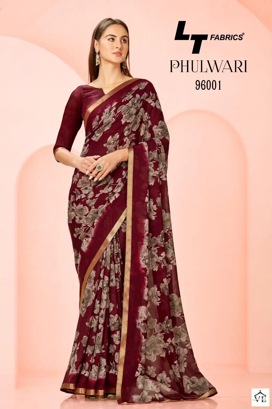 L.T Fashion Phulwari Micro Wholesale Sarees Catalog — Wholesale Sarees, MPA wholesale from Surat — view 2