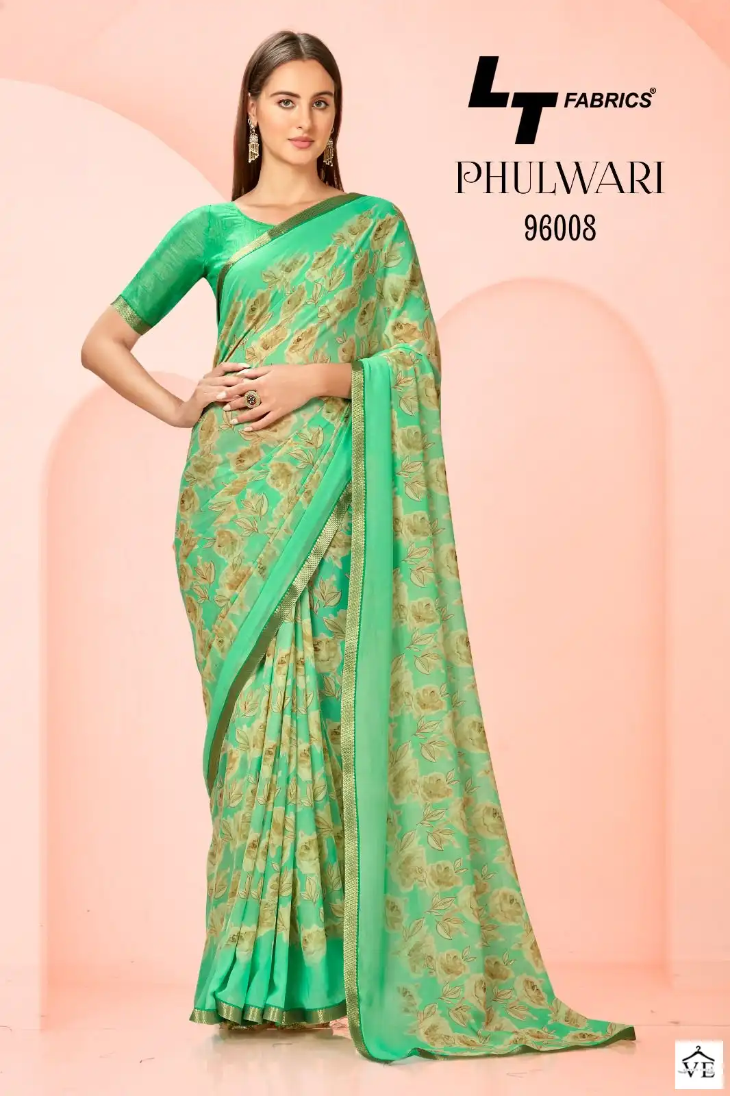 L.T Fashion Phulwari Micro Wholesale Sarees Catalog — Wholesale Sarees, MPA wholesale from Surat — view 5
