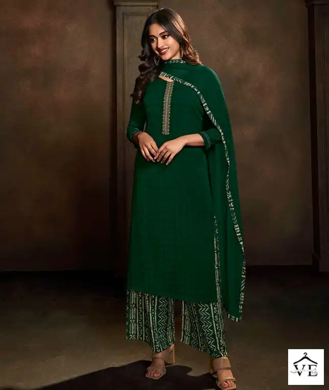 Vardan Ethnic Polo Plus Rayon Wholesale Readymade Salwar Suit Catalog — Wholesale Salwar Suits, MPA wholesale from Surat — view 1