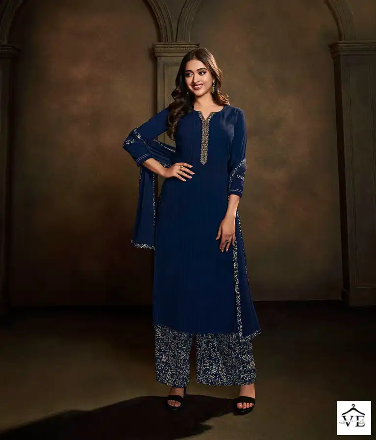 Vardan Ethnic Polo Plus Rayon Wholesale Readymade Salwar Suit Catalog — Wholesale Salwar Suits, MPA wholesale from Surat - Gallery Image 4