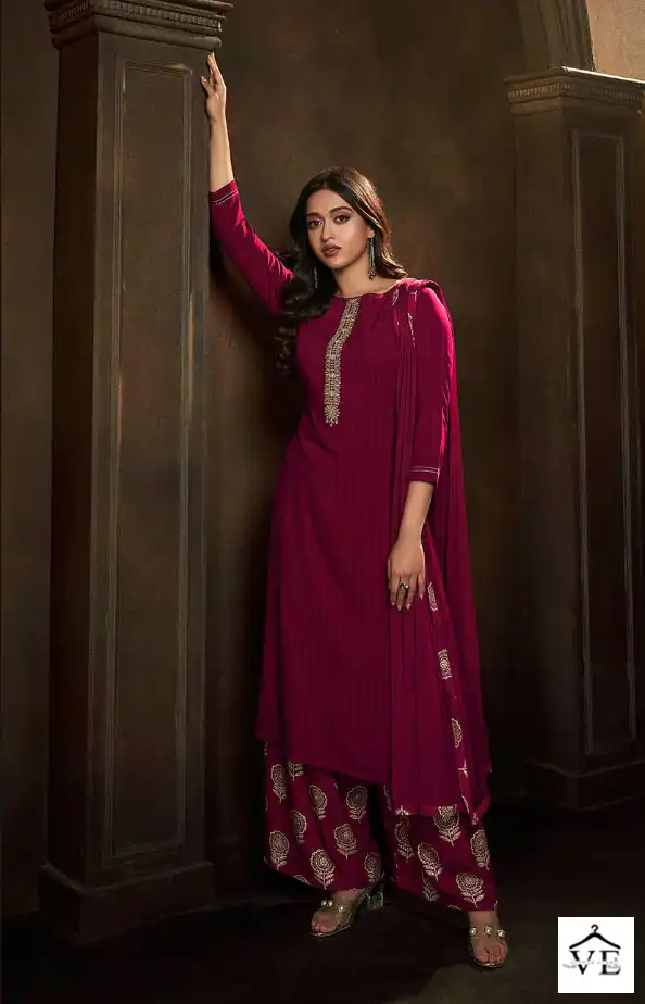 Vardan Ethnic Polo Plus Rayon Wholesale Readymade Salwar Suit Catalog — Wholesale Salwar Suits, MPA wholesale from Surat - Gallery Image 5