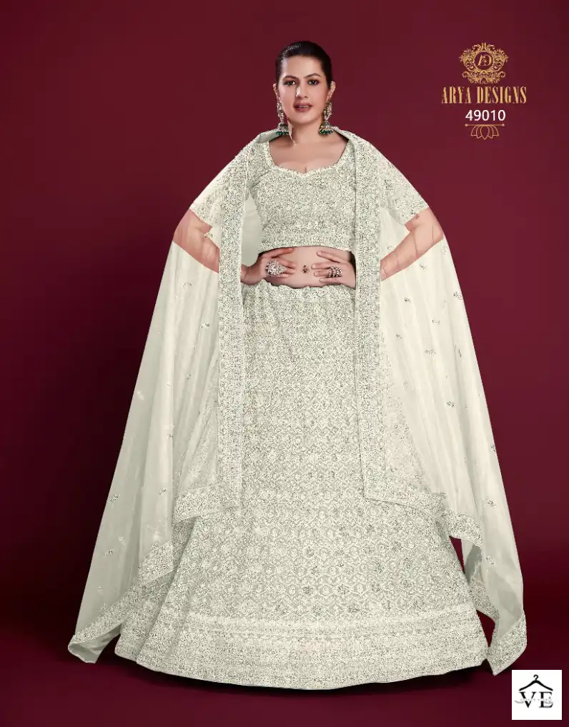 Arya Poshak Vol 6 Georgette Wholesale Bridal Lehenga Catalog — Wholesale Lehenga, MPA wholesale from Surat - Gallery Image 27