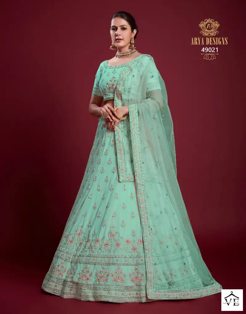 Arya Poshak Vol 6 Georgette Wholesale Bridal Lehenga Catalog — Wholesale Lehenga, MPA wholesale from Surat - Gallery Image 39