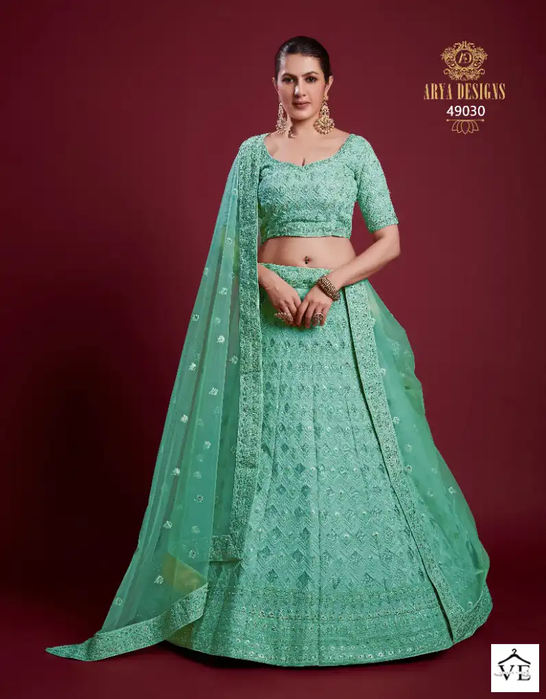 Arya Poshak Vol 6 Georgette Wholesale Bridal Lehenga Catalog — Wholesale Lehenga, MPA wholesale from Surat - Gallery Image 10