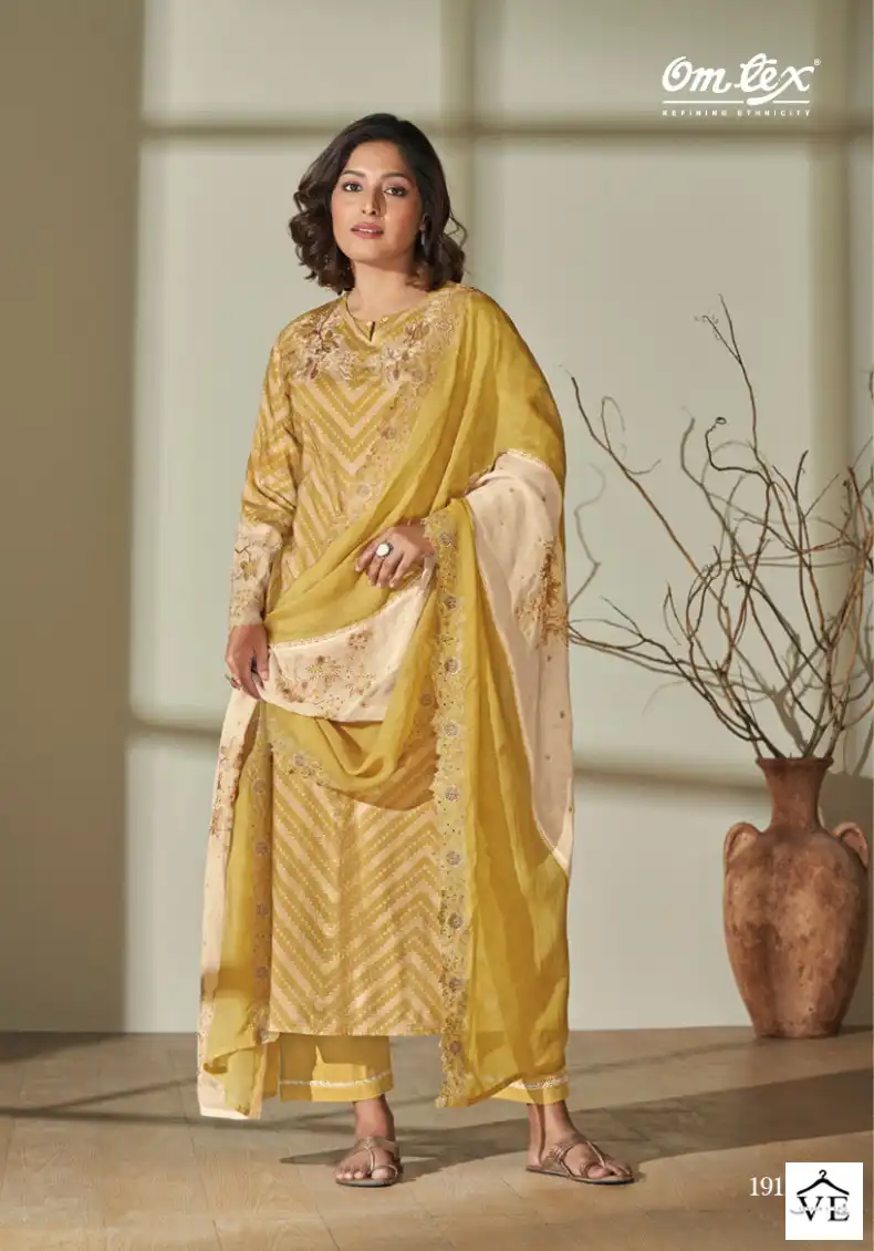 Omtex Pranika Lawn Cotton Wholesale Designer Salwar Suit Catalog — Wholesale Salwar Suits, MPA wholesale from Surat - Gallery Image 4