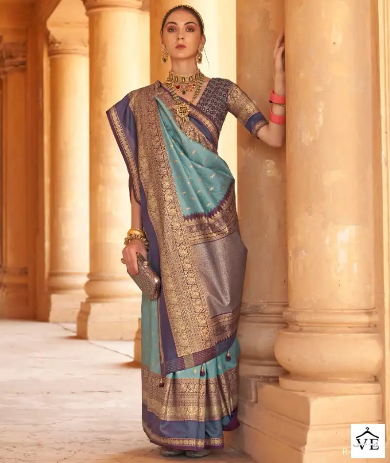 Rewaa Prasang Super V.B Silk Wholesale Saree Catalog