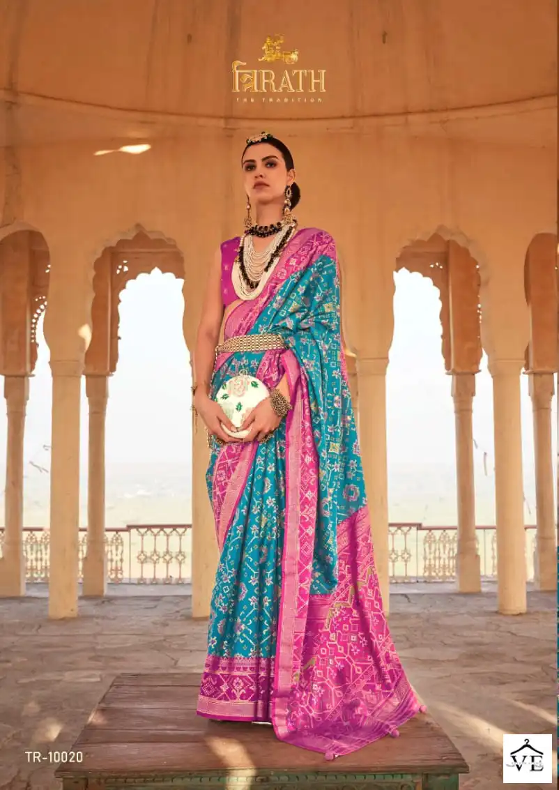 Vardan Ethnic Pure Patola Vol 2 Silk Wholesale Sarees Catalog — Wholesale Sarees, MPA wholesale from Surat - Gallery Image 2