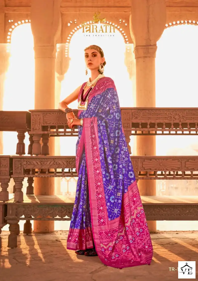 Vardan Ethnic Pure Patola Vol 2 Silk Wholesale Sarees Catalog — Wholesale Sarees, MPA wholesale from Surat - Gallery Image 12