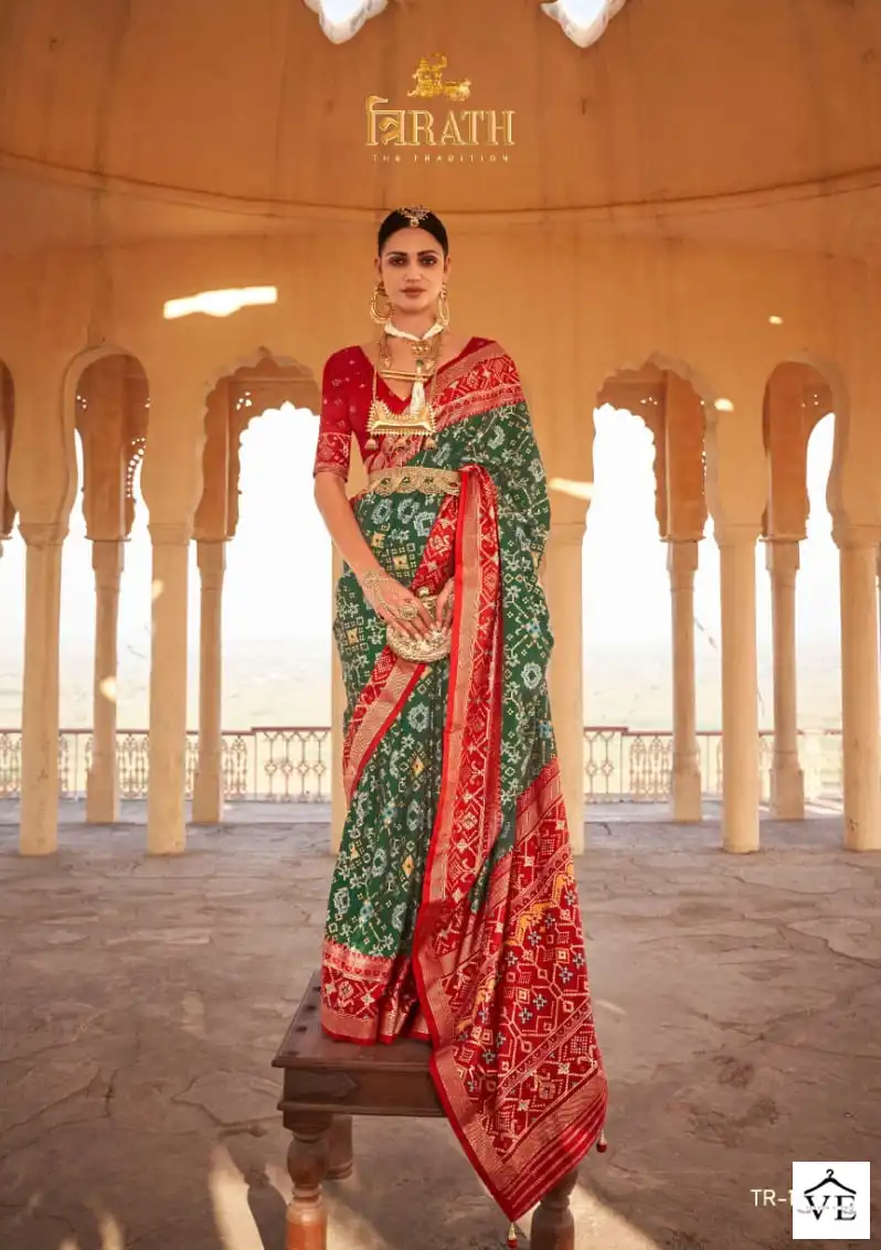 Vardan Ethnic Pure Patola Vol 2 Silk Wholesale Sarees Catalog — Wholesale Sarees, MPA wholesale from Surat - Gallery Image 13