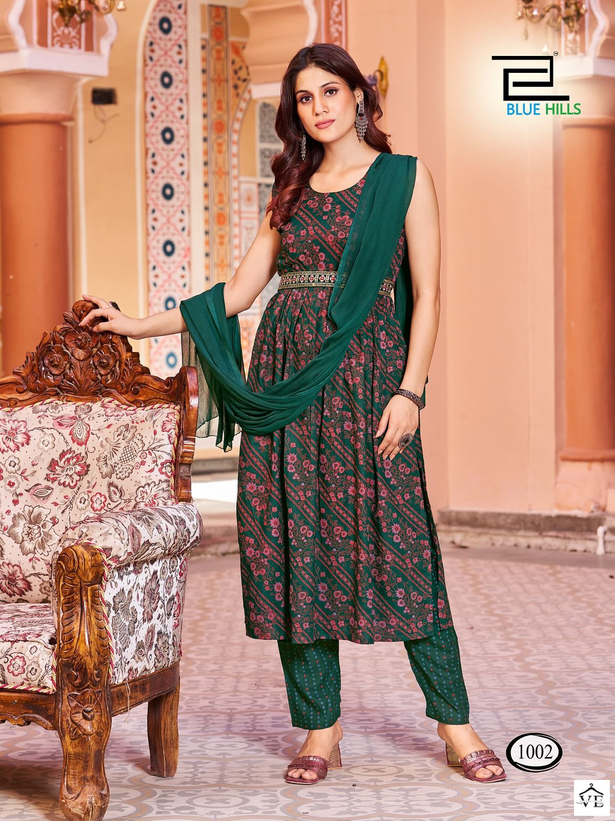 Blue Hills Paradise Rayon 14Kg Wholesale Readymade Salwar Suit Catalog — Wholesale Salwar Suits, MPA wholesale from Surat - Gallery Image 5