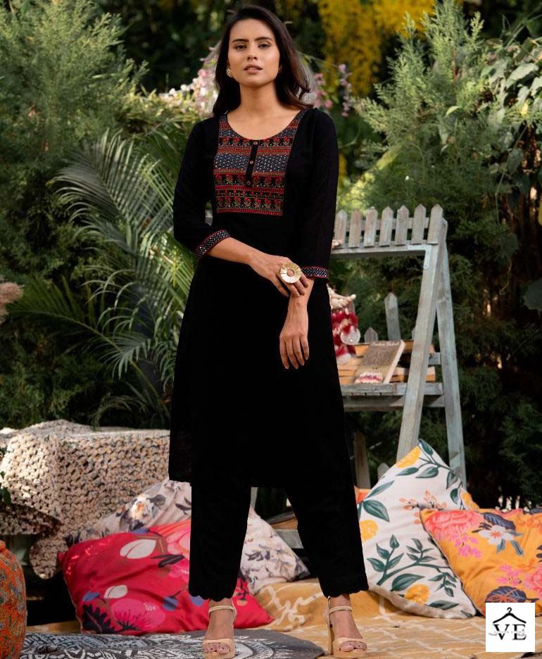 Psyna Pari Vol 10 Rayon Slub Wholesale Kurtis Catalog — Wholesale Kurtis, MPA wholesale from Surat — view 1