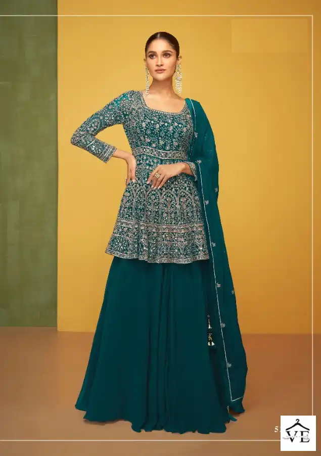 Sayuri Designer Petals Colour Premium Silk Wholesale Designer Salwar Suit Catalog — Wholesale Salwar Suits, Sayuri Designer wholesale from Surat - Gallery Image 4