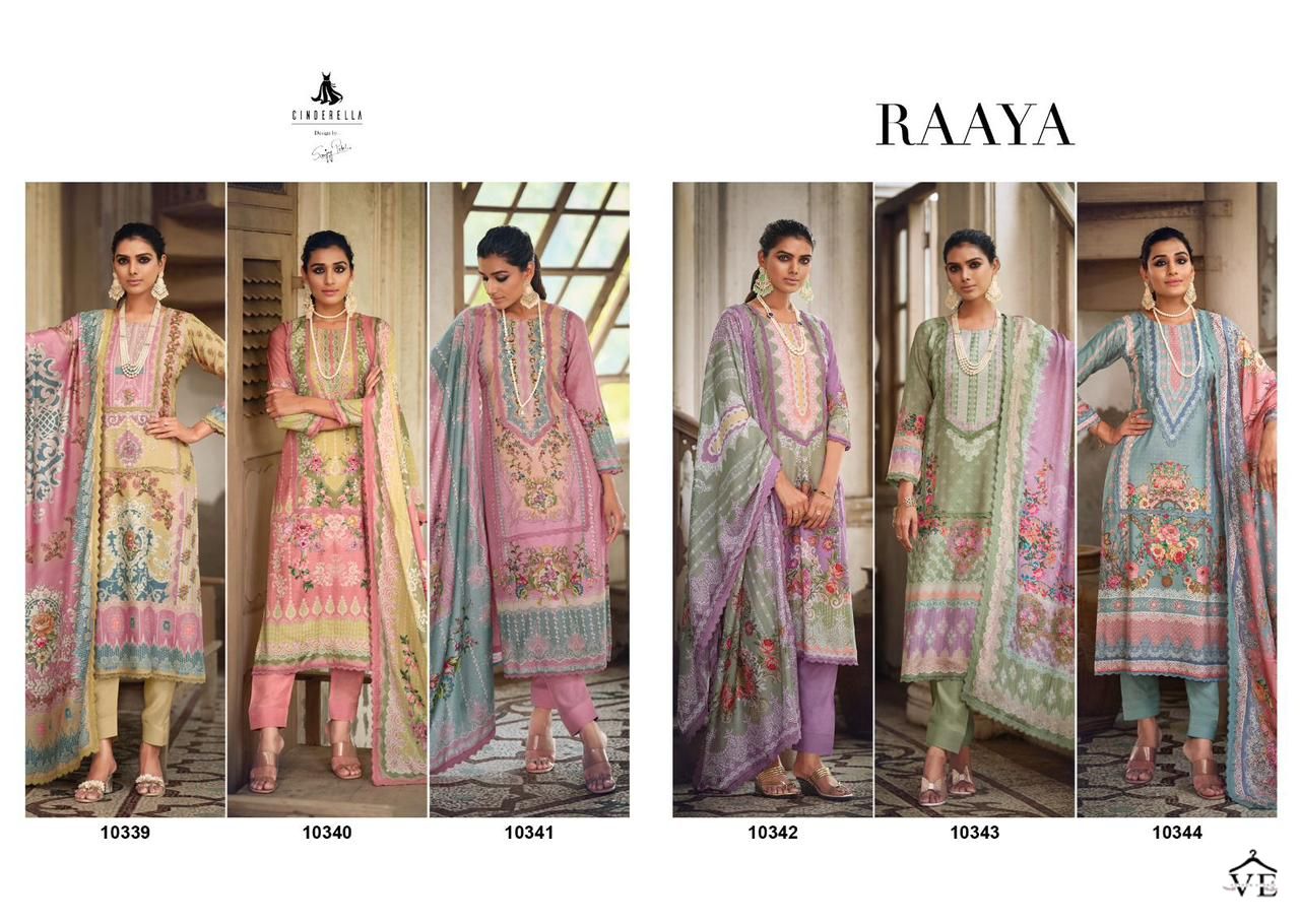 Vardan Ethnic Raaya Pure Bambarg Muslin Wholesale Designer Salwar Suit Catalog — Wholesale Salwar Suits, MPA wholesale from Surat — view 7