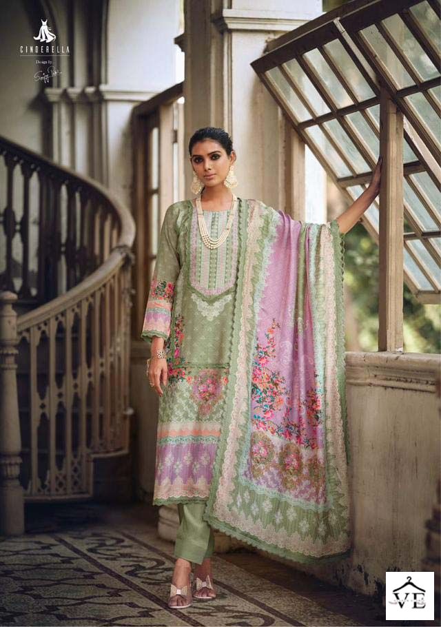 Vardan Ethnic Raaya Pure Bambarg Muslin Wholesale Designer Salwar Suit Catalog — Wholesale Salwar Suits, MPA wholesale from Surat - Gallery Image 5