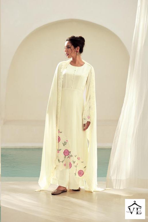 Aiqa Raazi Pure Bemberg Gaji Wholesale Designer Salwar Suit Catalog — Wholesale Salwar Suits, MPA wholesale from Surat - Gallery Image 3