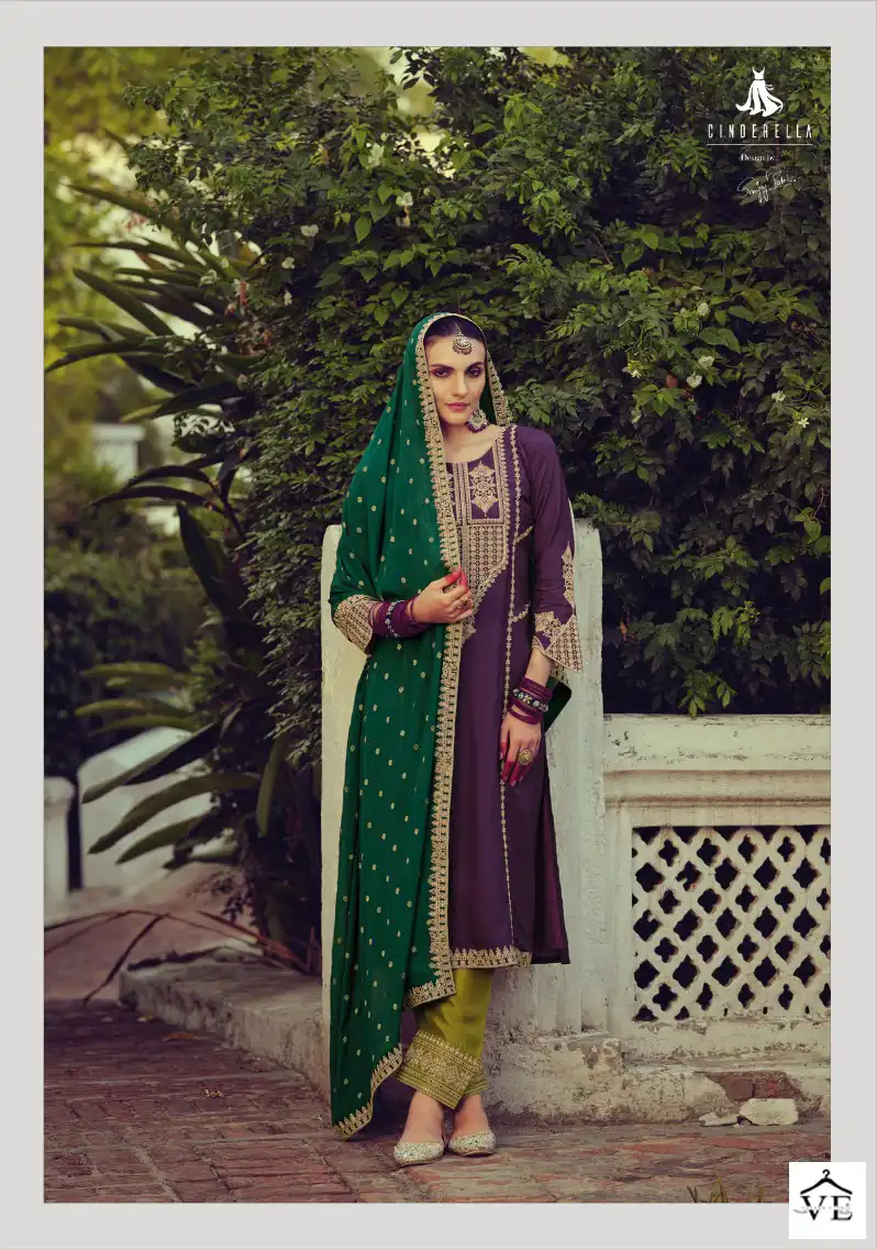 Ibiza Rajbari Pure Bembarg Silk Wholesale Designer Salwar Suit Catalog — Wholesale Salwar Suits, MPA wholesale from Surat - Gallery Image 11