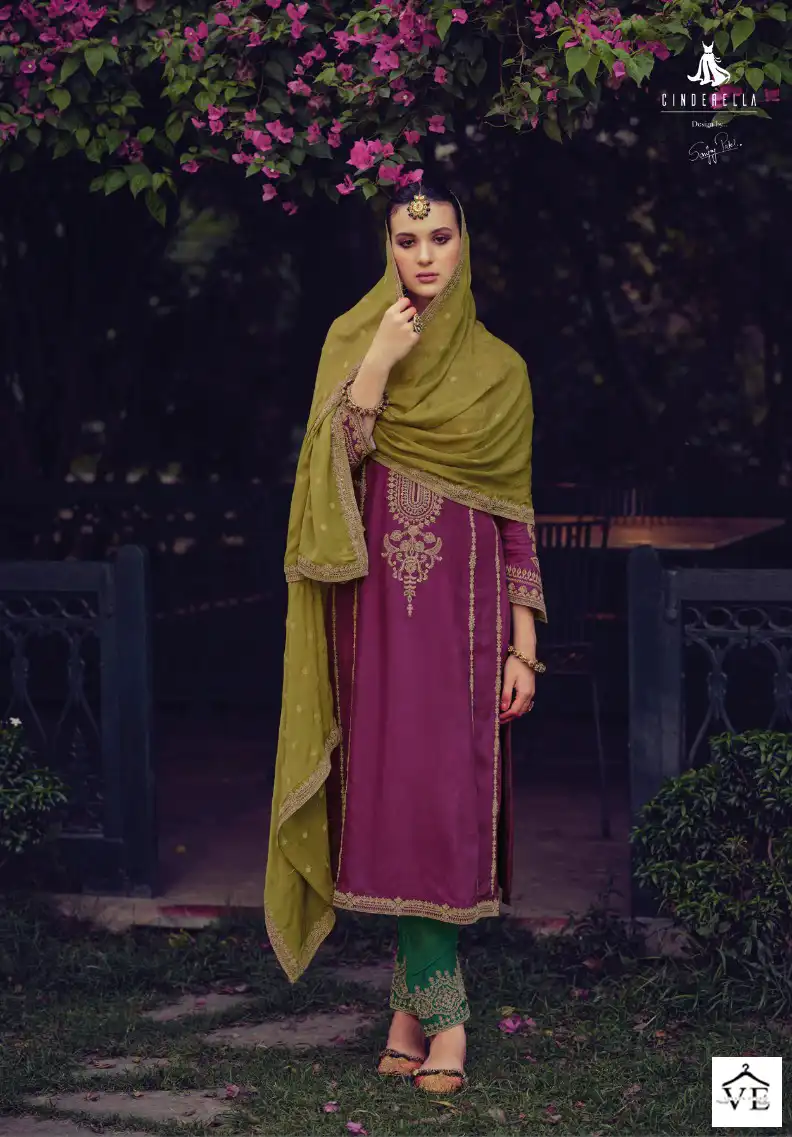 Ibiza Rajbari Pure Bembarg Silk Wholesale Designer Salwar Suit Catalog — Wholesale Salwar Suits, MPA wholesale from Surat - Gallery Image 7