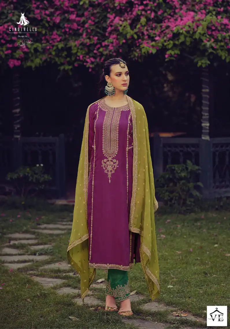 Ibiza Rajbari Pure Bembarg Silk Wholesale Designer Salwar Suit Catalog — Wholesale Salwar Suits, MPA wholesale from Surat - Gallery Image 8