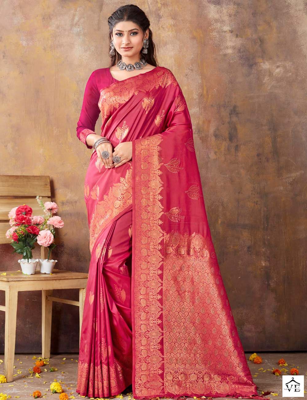 Sangam Rajvanshi Banarasi Silk Wholesale Sarees Catalog — Wholesale Sarees, MPA wholesale from Surat — view 1