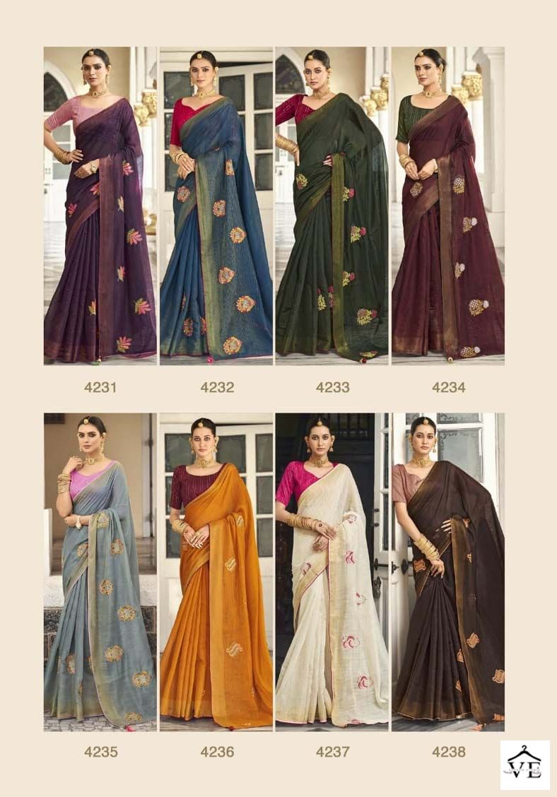 5D Designer Rasili Soft Cotton Wholesale Sarees Catalog — Wholesale Sarees, MPA wholesale from Surat — view 8