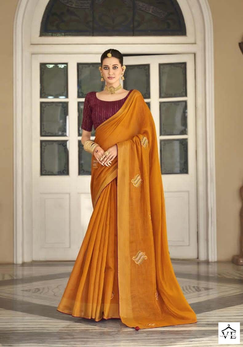 5D Designer Rasili Soft Cotton Wholesale Sarees Catalog — Wholesale Sarees, MPA wholesale from Surat - Gallery Image 3