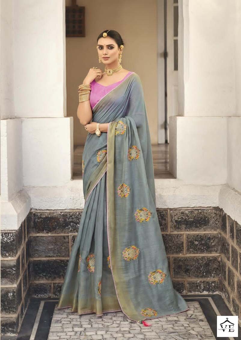 5D Designer Rasili Soft Cotton Wholesale Sarees Catalog — Wholesale Sarees, MPA wholesale from Surat - Gallery Image 6